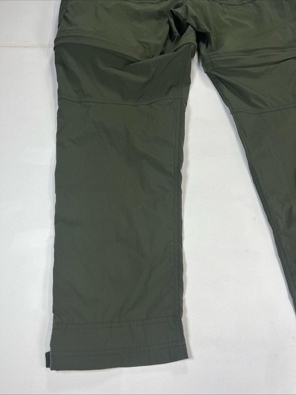 REI Co-op Sahara Convertible Hiking Pants Womens 16 Petite Green Relaxed Zip Off - Picture 15 of 16